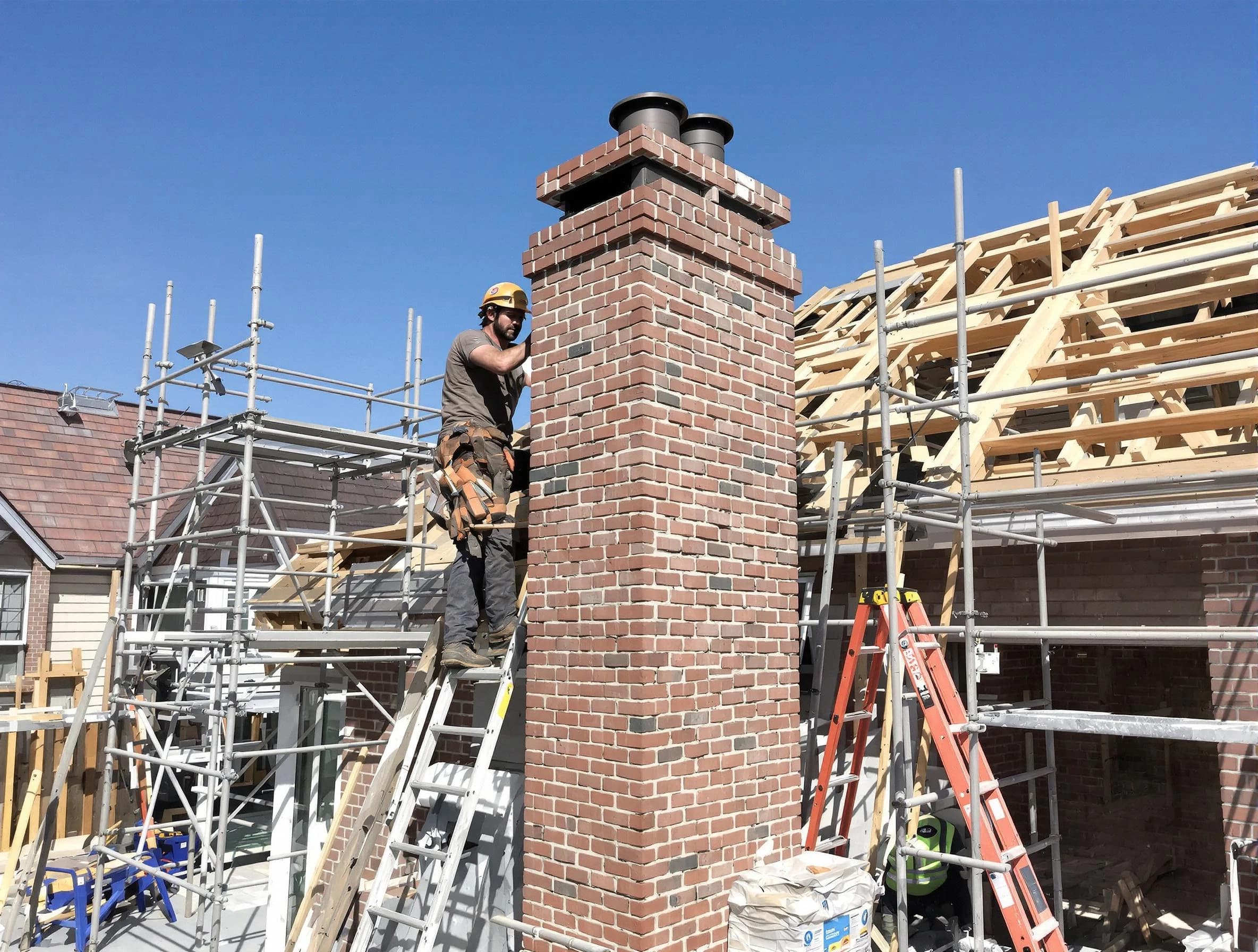 New chimney installation completed by Margaret Chimney Sweep in Margaret, AL