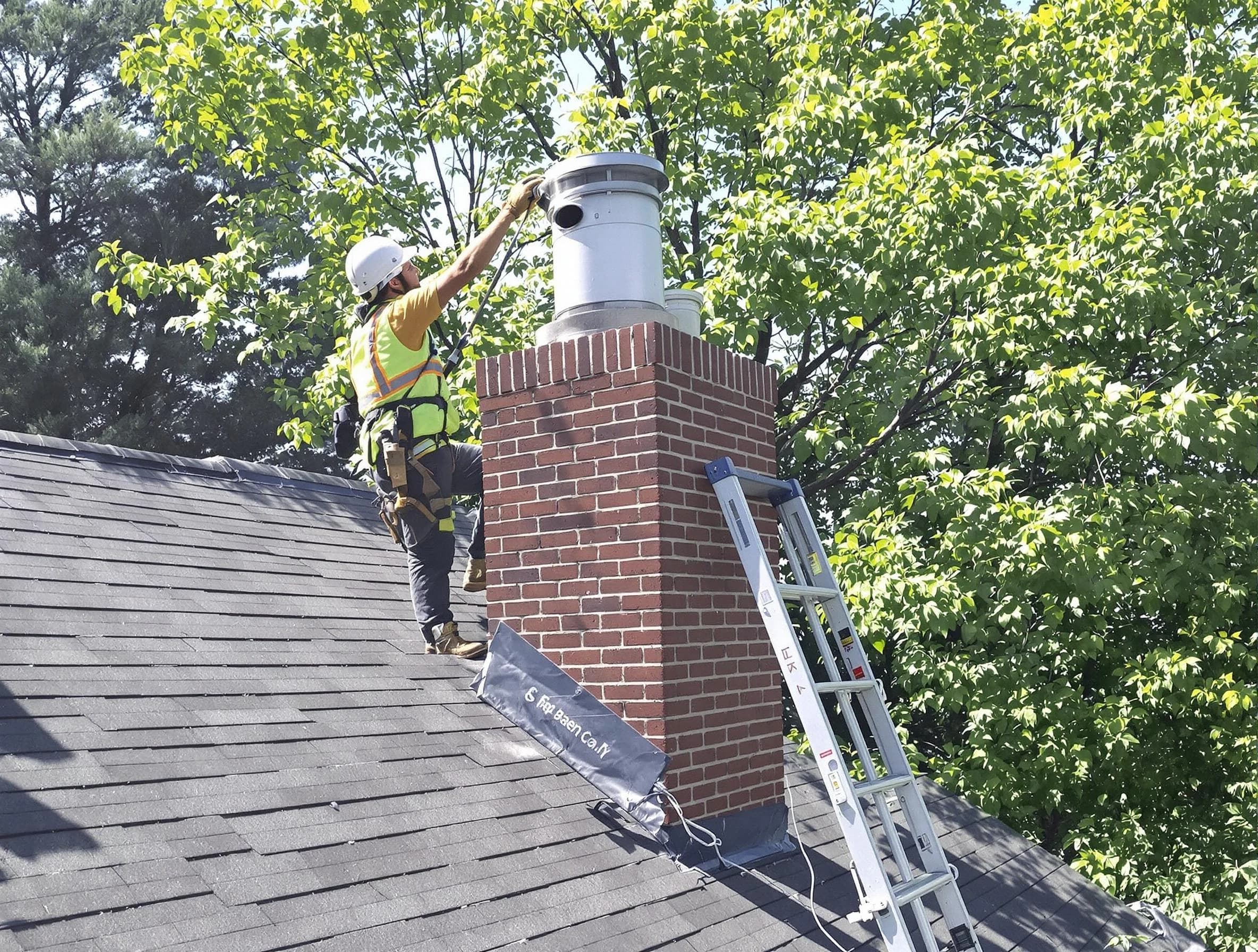 Chimney liner inspection by Margaret Chimney Sweep in Margaret, AL