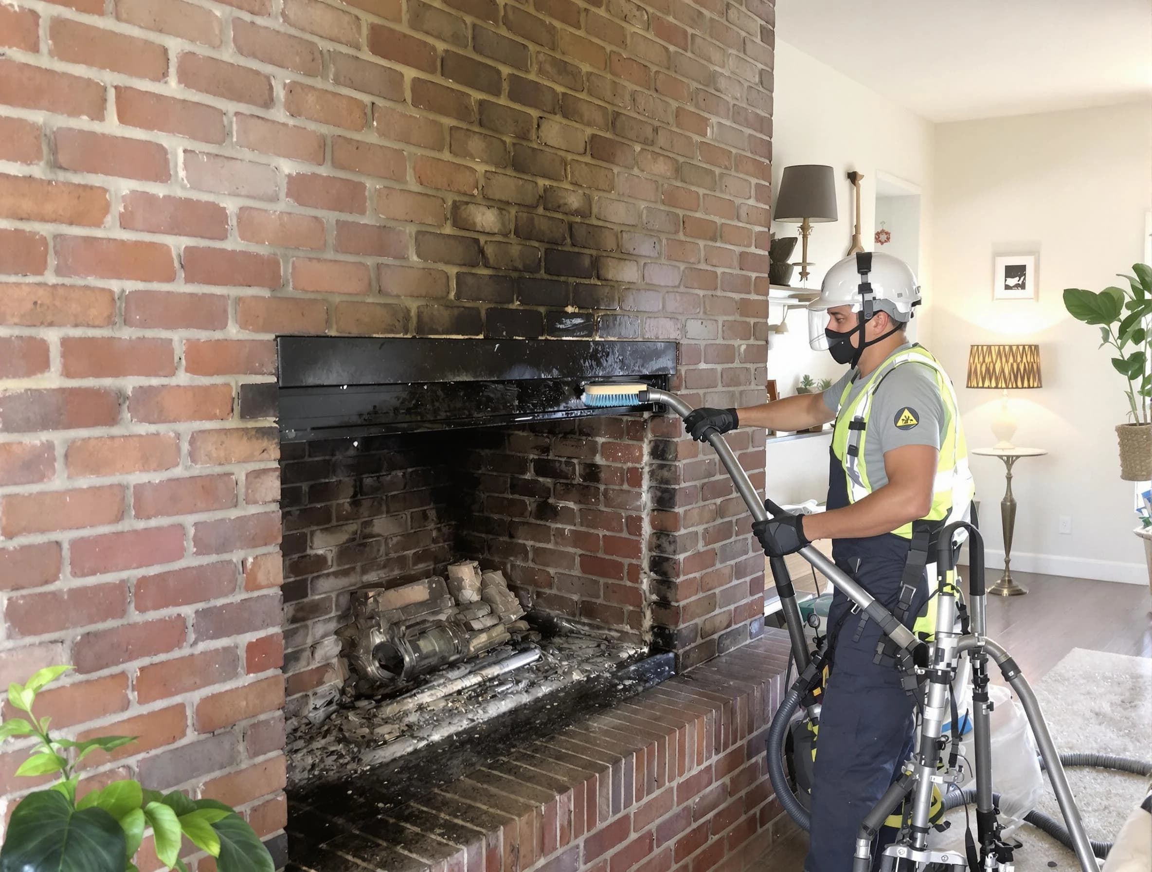 Margaret Chimney Sweep providing fireplace cleaning services in Margaret, AL