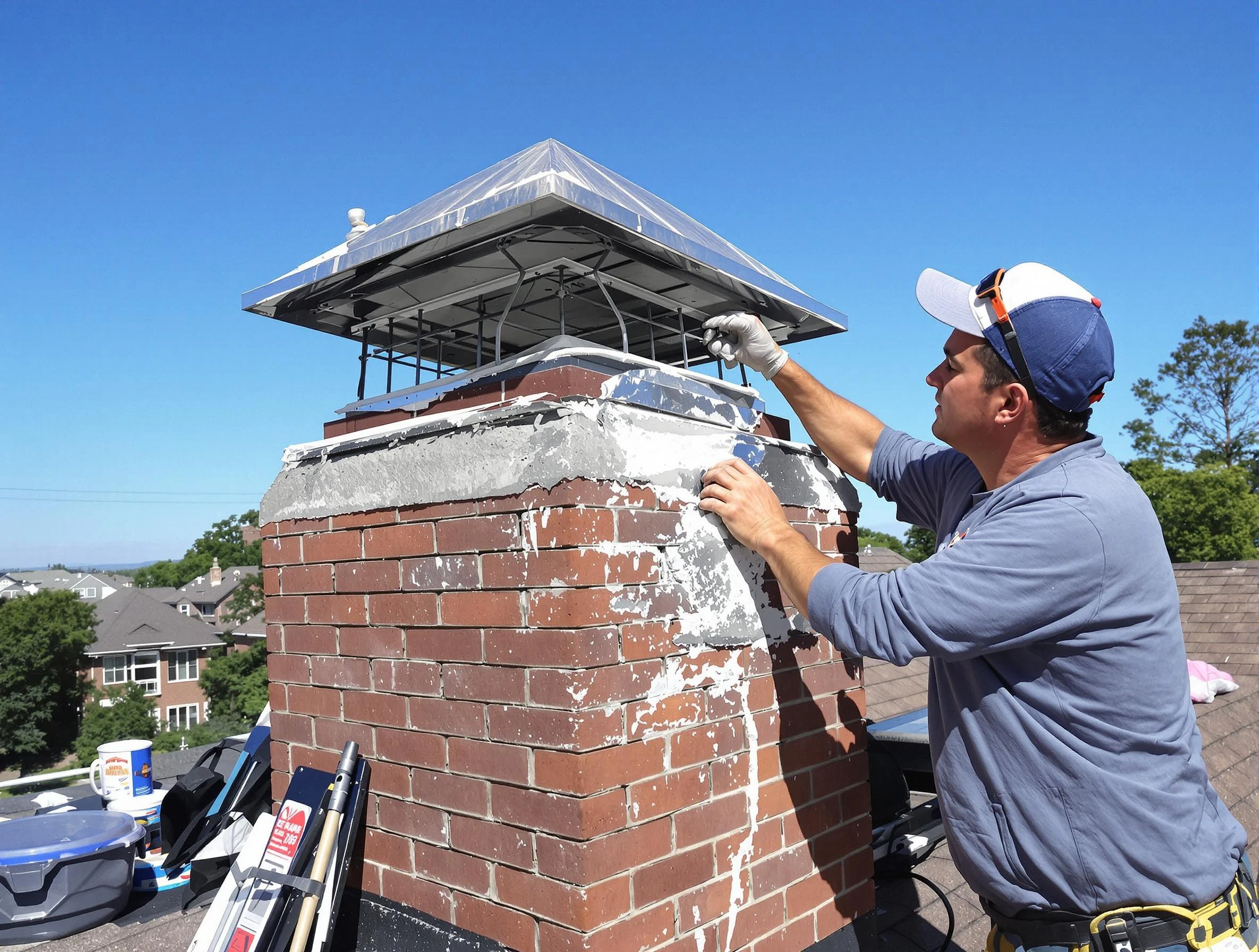 Chimney Crown Services service in Margaret, AL