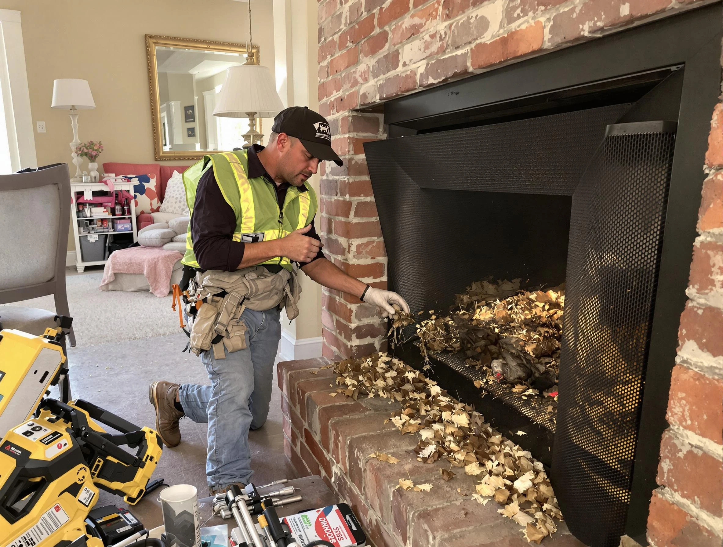 Safe screening installation by Margaret Chimney Sweep in Margaret, AL