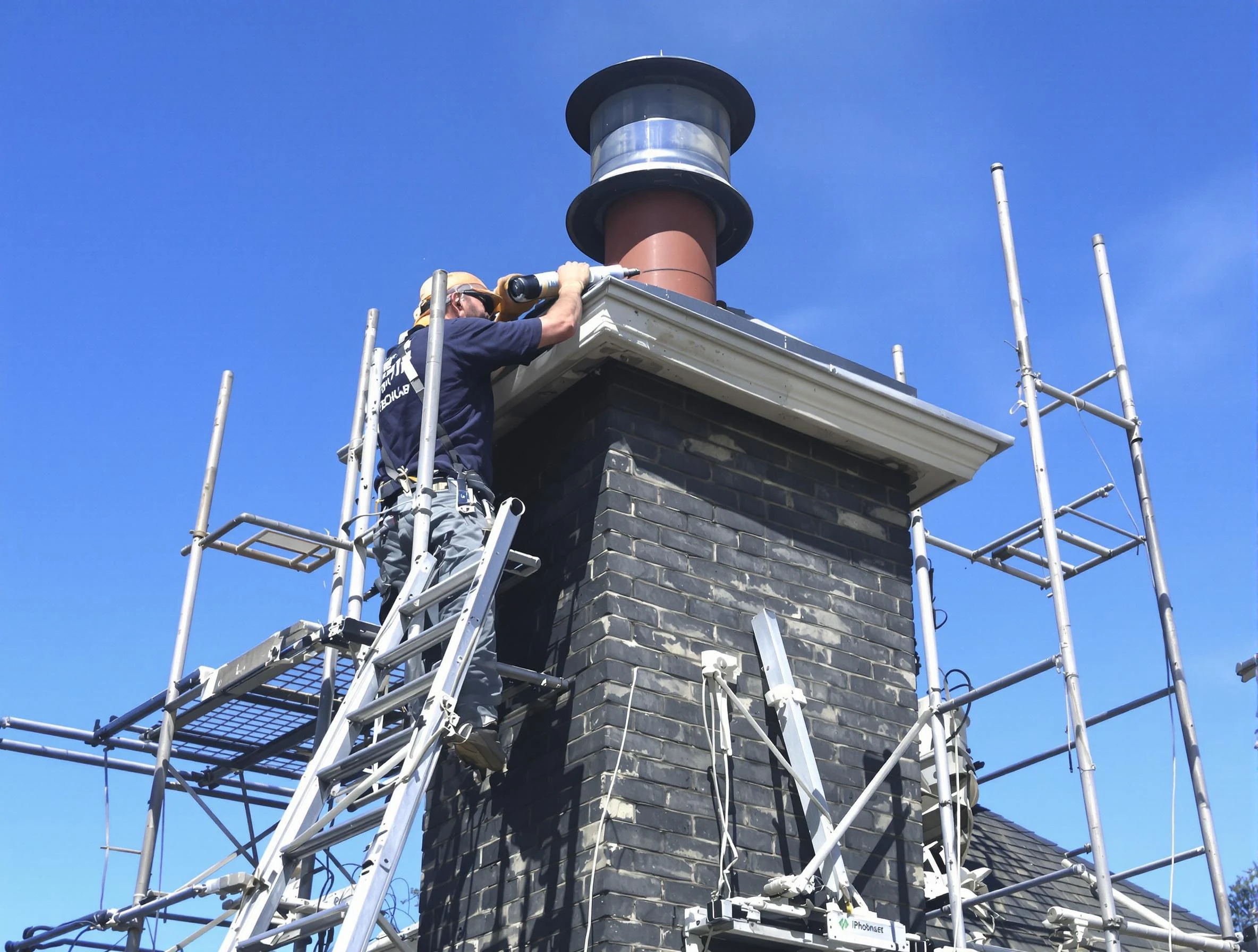 Sturdy chimney crown finished by Margaret Chimney Sweep in Margaret, AL