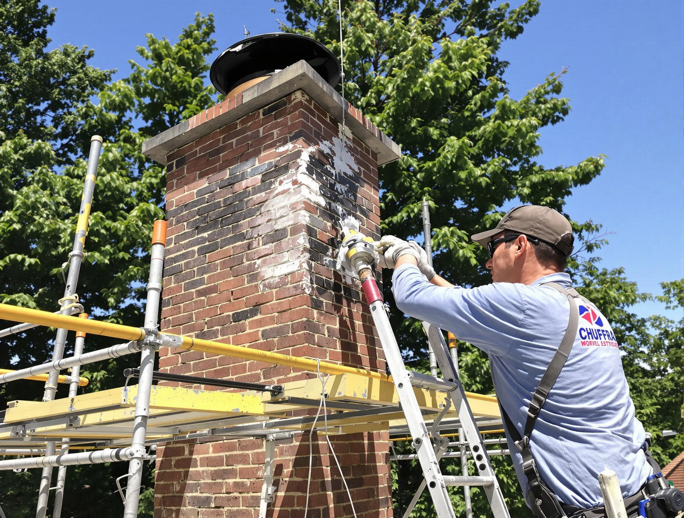 Structural chimney repair by Margaret Chimney Sweep in Margaret, AL