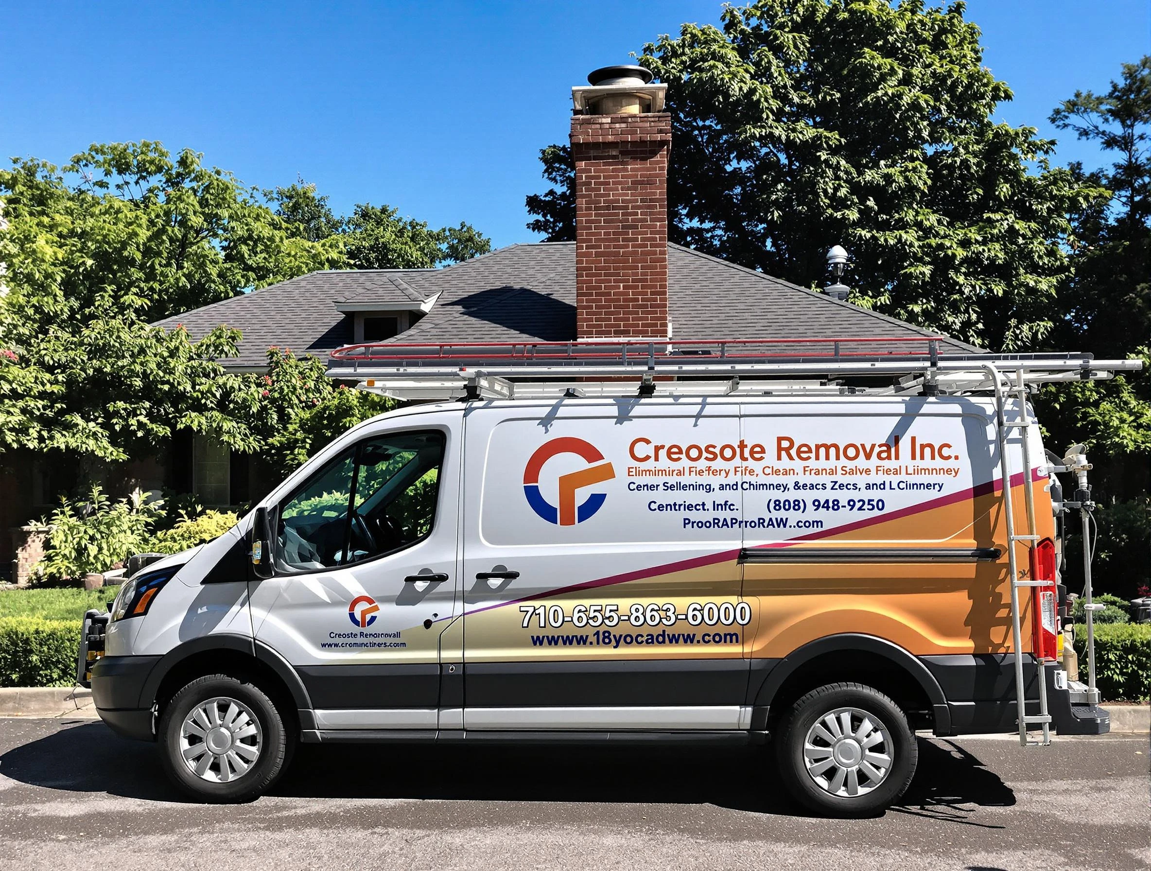 Margaret Chimney Sweep technician removing creosote safely in Margaret, AL